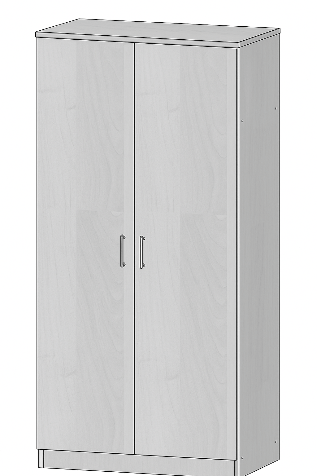 Шафа для одягу 1850 х 720 х 580 мм С.С.Скафолдінг